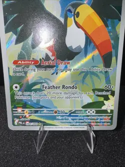 2026 Pokemon TCG- Toucannon - 094/084 - ME05: Pitch Black Illustration Rare NM - Image 4