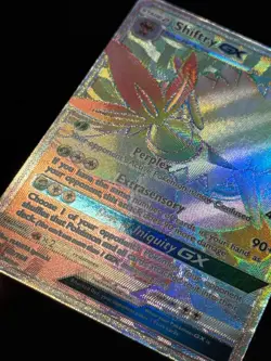 Shiftry GX 169/168 SM Celestial Storm Rainbow Rare Holo Pokemon Card LP - Image 5
