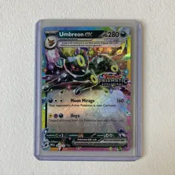 Pokemon Prismatic Evolutions Umbreon ex 60/131 Surprise Box Stamped Promo Opened - Image 1