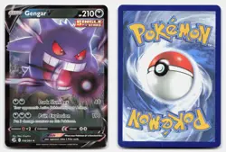 Gengar V 156/264 Holo V Rare Fusion Strike Pokemon Holo NM - Image 3