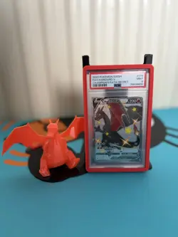 2020 POKEMON SWORD & SHIELD CHAMPION'S PATH SECRET FA/CHARIZARD V PSA 9 #079 - Image 1