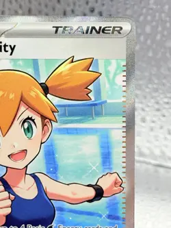 2026 Pokemon Pitch Black Misty’s Vitality 111/084 Ultra Rare Full Art Holo - Image 3