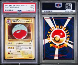 Pokemon TCG Electrode #101 Japanese Jungle Holo Rare PSA 9 Stage 1 90 HP - Image 3