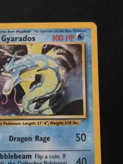 Pokemon TCG Gyrados Base Set 6/102 Holo Rare Vintage Wotc Nm- - Image 4