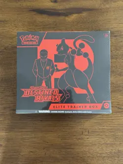 Pokemon TCG Scarlet & Violet Destined Rivals Elite Trainer Box Etb Pokemon Rival - Image 1
