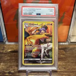Pokemon TCG Charizard Trainer Gallery TG03/TG30 PSA 9 Lost Origin English Mint - Image 1