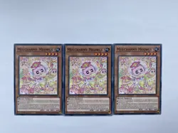 YUGIOH MULCHARMY MEOWLS COMMON NM L26D-ENX13 x3 PLAYSET - Image 1