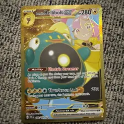 Pokemon Card - Ionos Bellibolt EX 188/159 - Journey Together - Hyper Rare - NM ⭐ - Image 1