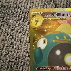 Pokemon Card - Ionos Bellibolt EX 188/159 - Journey Together - Hyper Rare - NM ⭐ - Image 3