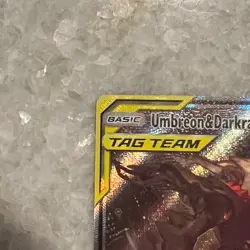Pokemon TCG Umbreon & Darkrai GX Black Star Promo Card #SM241 Near Mint - Image 3