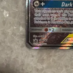 Pokemon TCG Umbreon & Darkrai GX Black Star Promo Card #SM241 Near Mint - Image 5