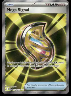 Pokemon Cards Mega Signal 171/132 Mega Evolution Ultra Rare NM *2 - Image 1