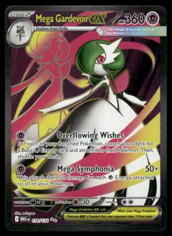 Pokemon Cards Mega Gardevoir ex 159/132 Mega Evolution Ultra Rare NM *3 - Image 1