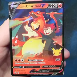 Lance's Charizard V SWSH133 SWSH: Sword & Shield Promo Cards Holo - Image 1
