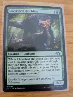 MTG Cherished Hatchling 0644 J25 Foundations M/NM Free UK P&P - Image 1