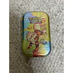 Pokemon TCG Scarlet & Violet 151 Mini Tin Arcanine Trading Card Game New - Image 1