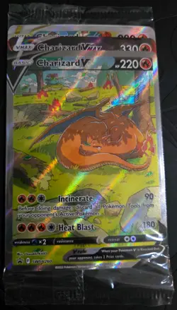 Pokemon TCG Charizard V VSTAR VMAX SWSH260 SWSH261 SWSH262 UPC Promo Set Sealed - Image 1