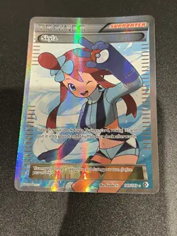Skyla 149/149 Boundaries Crossed 2012 Full Art Holo Rare Pokemon Card TCG - Image 4