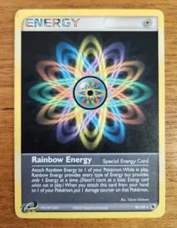 Rare Rainbow Energy Pokemon Energy Card, Ruby and Sapphire Set 95/109 - Image 1