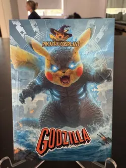 Pikachu Cosplay! Pokemon Pikachu Godzilla No.3 - Image 1