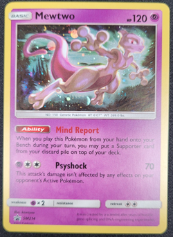 Mewtwo (Holo Promo) Pokemon: Sun & Moon Black Star Promo SM214 - Image 1