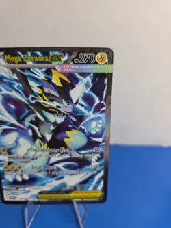 Pokemon Mega Zeraora ex Secret Illustration Rare 114/084 Pitch Black Near Mint - Image 3