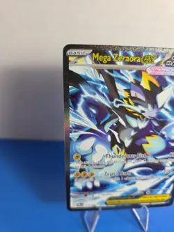 Pokemon Mega Zeraora ex Secret Illustration Rare 114/084 Pitch Black Near Mint - Image 4