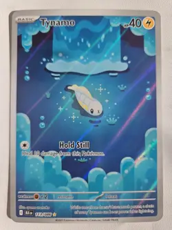 2025 Pokemon Black Bolt Tynamo 113/086 Illustration Rare IR NM 💎 - Image 1