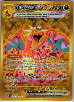 Charizard ex 228/197 SV03: Obsidian Flames - Pokemon Card - NM - Image 1