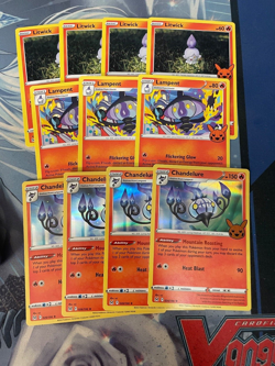 POKEMON - CHANDELURE EVOLUTION SET X4 - 024/196 - RARE - HOLO - NM TRICK TRADE - Image 1