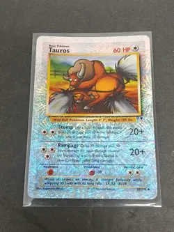 The Pokemon Company Tauros 65/110 Legendary Collection Reverse Holo Eng 60 HP - Image 1