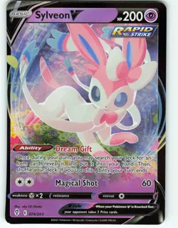 Sylveon V - 74/203 Evolving Skies - Pokemon TCG - 2021 - Image 1
