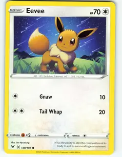 Eevee - 130/185 Vivid Voltage - Pokemon TCG - 2020 - Image 1