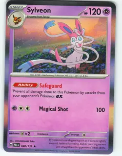 Sylveon - Holo - 40/131 Prismatic Evolutions - Pokemon TCG - 2025 - Image 1