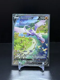 Aerodactyl V (Alt Art) 180/196 2022 Lost Origin Ultra Rare pokemon (Near Mint) - Image 1