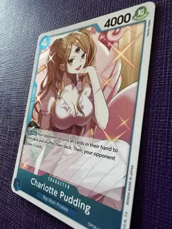 Charlotte Pudding OP06-047 (Rare) Wings of The Captain ONE PIECE Card Game - Image 2