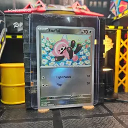 Stufful Mega Evolution Reverse Holo Pokemon TCG 111/132 ME01 Common - Image 3