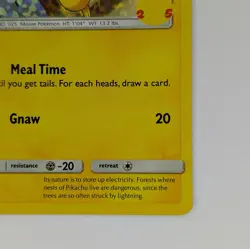 Pikachu 25/25 Holo Pokemon McDonald's 25th Anniversary Promo Card - Image 5