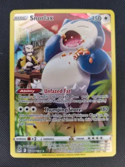 Pokemon Snorlax Tg10/Tg30 Swsh11: Lost Origin Trainer Gallery Holo - Image 1