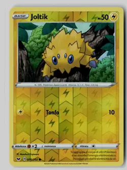 Joltik 070/202 Common Sword & Shield Pokemon Reverse Holo NM - Image 1