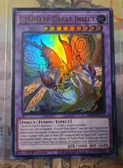 YuGiOh! - Ultimate Great Insect MP24-EN174 Ultra Rare 1st Edition Near Mint - Image 1