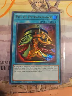 Yu-Gi-Oh! TCG Pot of Extravagance 25th Anniversary Rarity Collection RA01-EN059 - Image 1