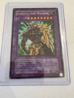 Yu-Gi-Oh! Elemental Hero Wildedge LP EEN-EN035 Ultra Rare Unlimited - Image 1