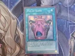 CORI-EN061 Pot of Sloth Secret Rare 1st Ed YuGiOh (Pack fresh) - Image 1