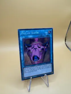 CORI-EN061 Pot of Sloth Secret Rare 1st Ed YuGiOh - Image 2