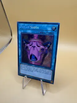 CORI-EN061 Pot of Sloth Secret Rare 1st Ed YuGiOh - Image 3