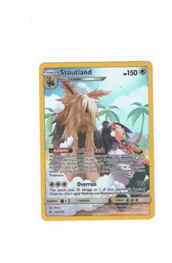 Stoutland (Secret) Secret Rare SM - Cosmic Eclipse 248/236 NM - Image 1
