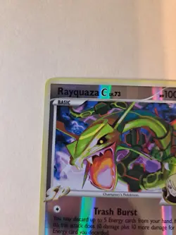 Rayquaza C 8/147 Supreme Victors Reverse Holo (2009) LP Rare - Image 3