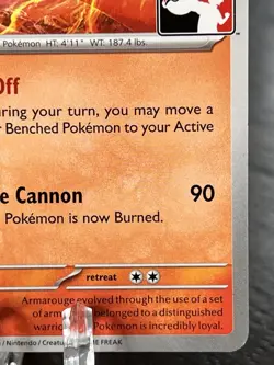 Armarouge 041/198 Play! Pokemon Prize Pack Series Cards Stamped Non Holo LP-NM - Image 5