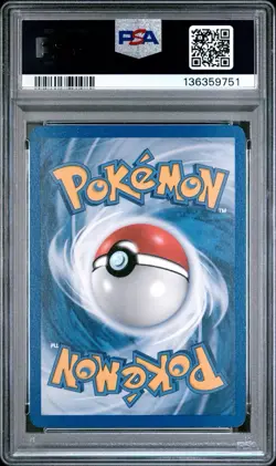2004 POKEMON KIDS' WB! POKE CARD CREATOR #2 WURMPLE PSA 7 - Image 2